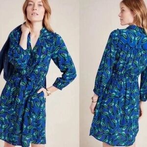 Maeve by Anthropologie Butterfly Dress Size Small